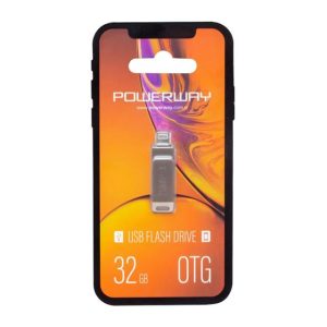 Powerway 32 Gb İphone Usb 2.0 Otg Metal Flash Bellek