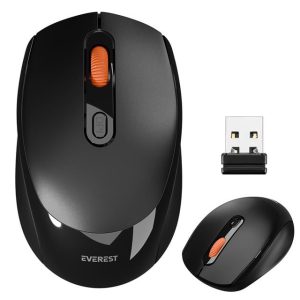 Everest Smw-87 Usb Siyah 2.4ghz 1600dpı Kablosuz Mouse
