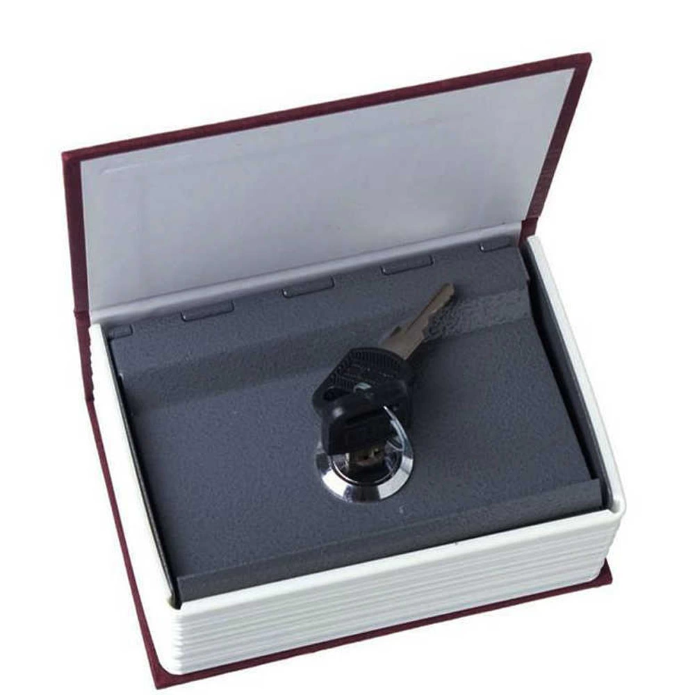 Kitap Şeklinde Mini Boy Kilitli Kasa Ve Kumbara - Görsel 3