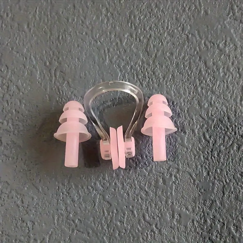 Silikon Su Geçirmez Kulak  Burun Tıkacı - Görsel 5