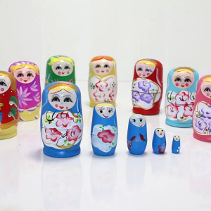 5'li Ahşap Matruşka Alk1204