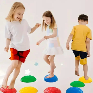 Çocuk Yarım Küre denge Ve Koordinasyon Adası 6 Lı Set