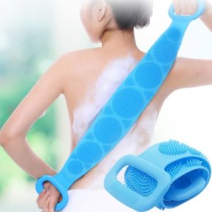 Silikon Sırt Kesesi 60 Cm Sırt Keseleme Fırçası Banyo Duş Lifi (5296)