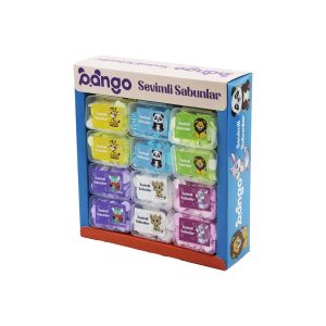 36 KUTU SEVİMLİ SABUNLAR MİNİ=1.2-1.5CM SEYAHAT - PİKNİK - OKULDA 160PCS ± 10 MİX:KALP- YUVARLAK-ÇİÇEK (5296)