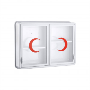 CAM 2 KAPAKLI ECZA DOLABI 35x49x10 cm (5296)