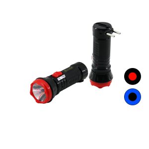 1W TEK LED FİŞ ŞARJLI EL FENERİ UZUN MESAFELİ (5296)