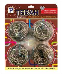 4 PARÇA  BULAŞIK TOP TELİ (5296)