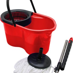 18LT---KUTULU---OTOMATİK DÖNERLİ KOVA MOP TEMİZLİK SETİ (5296)