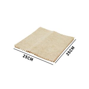 3 PCS 25X25CM YEŞİL LİF KABAK BİTİKİ ÜRETİMİ SAF DOĞAL TEMİZLİK BEZİ (5296)