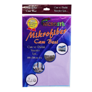 40X50CM MİKROFİBER TEMİZLİK CAM BEZİ (5296)