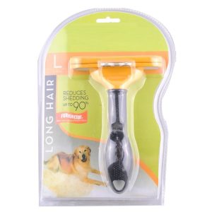 23 KG Üzeri Uzun Tüylü Köpekler İçin Tüy Toplayıcı Ergonomik Tarak (5296)
