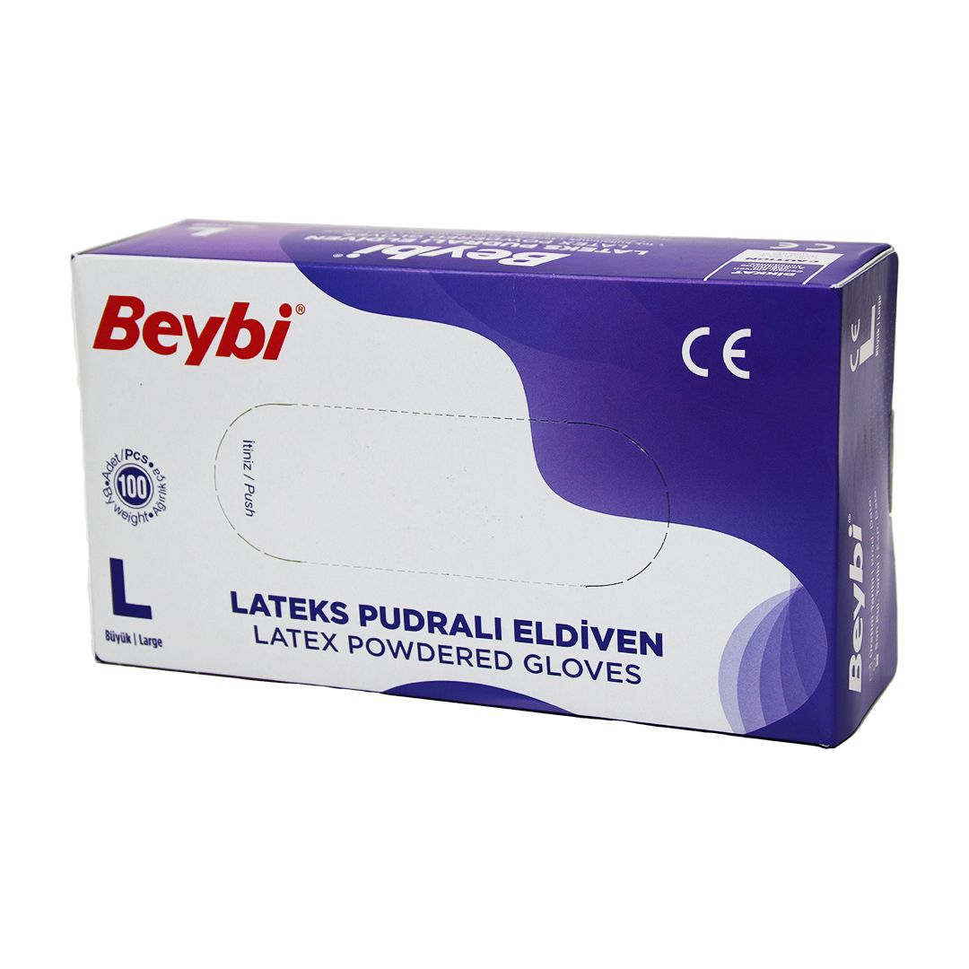 BEYBİ L PUDRALI MUAYENE ELDİVENİ 100LÜ (5296)