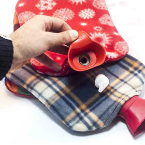 Sıcak Su Torbası 2 Litre Polar Kılıflı Termofor (5296)