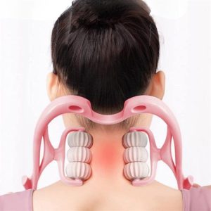 Çok Fonksiyonlu Manuel Altı Tekerlekli Boyun Masaj Aleti (5296)