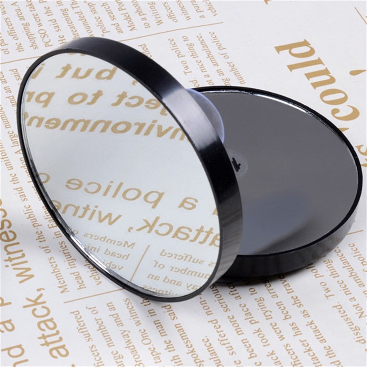 10x Büyüteçli Vantuzlu Pratik Kullanışlı Makyaj Lens Traş Aynası (5296) - Görsel 4