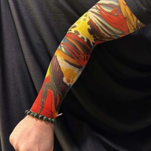 Çorap Dövme Giyilebilir Kol Bacak Dövmesi Likralı 2 Adet Model 25 (5296)