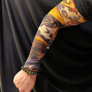 Çorap Dövme Giyilebilir Kol Bacak Dövmesi Likralı 2 Adet Model 27 (5296)