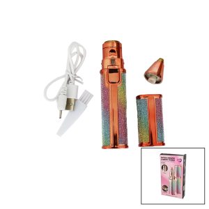 2IN1 BAŞLI - SİMLİ - RUJ MODEL - USB ŞARJLI YANAK - BURUN TÜY ALMA MAKİNESİ (5296)