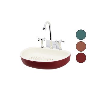 LAVABO FİGÜRLÜ KATI SABUNLUK (5296)