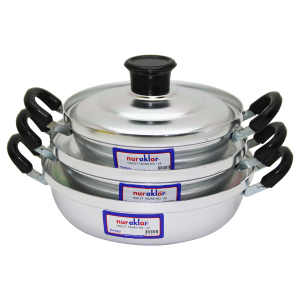 3LÜ ALÜMİNYUM OMLET SET NO-18-20-22 (5296)