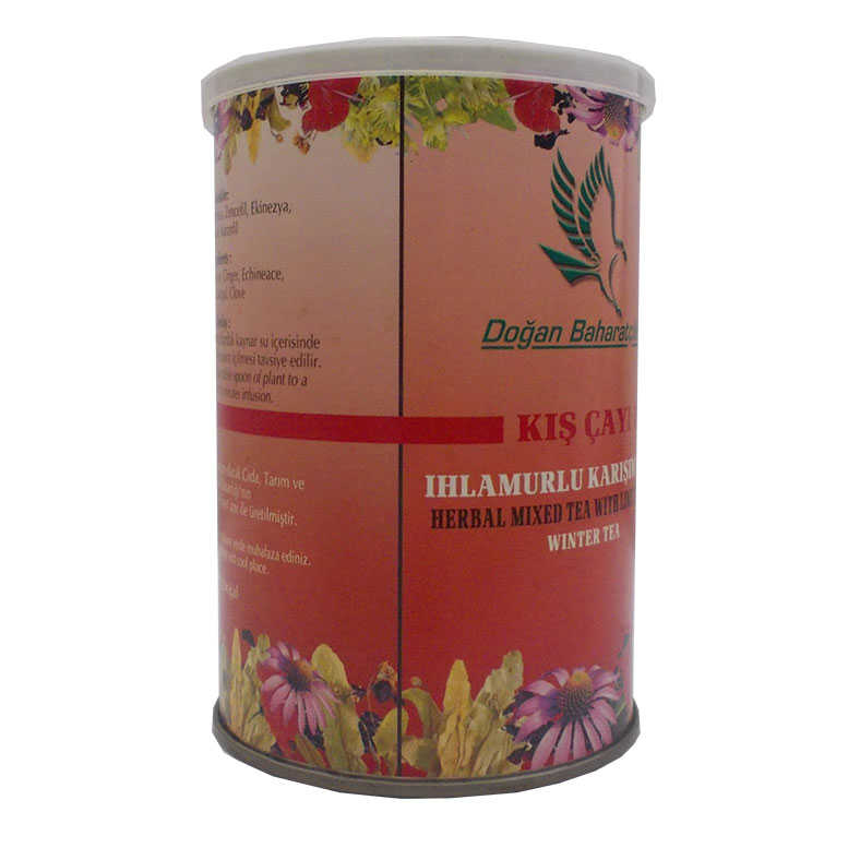 Kış Çayı Ihlamurlu 100 Gr Teneke Kutu - Görsel 3