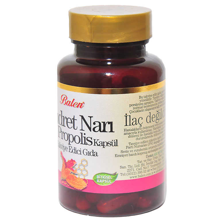 Kudret Narı Propolis 60 Kapsül - Görsel 3