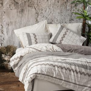 Toprak Aren Kahve Çift Kişilik Nev Takımı