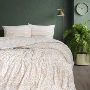 Flanel Nev Takımı Tek Kişilik Roof Mavi