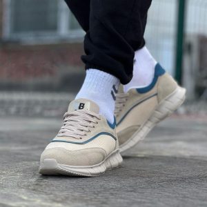 Bej Triko Erkek Spor Ayakkabı