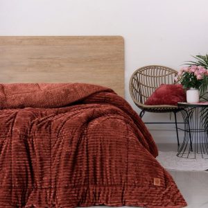 Wave Tarçın Çift Kişilik Yorgan