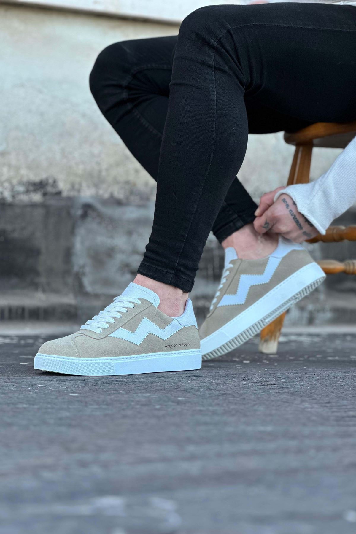 Bej Erkek Casual Ayakkabı - Görsel 2