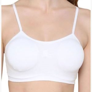 Beyaz Kadın Pedli Toparlayıcı Sütyen Korse