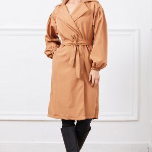 Kadın Kuşaklı Trençkot