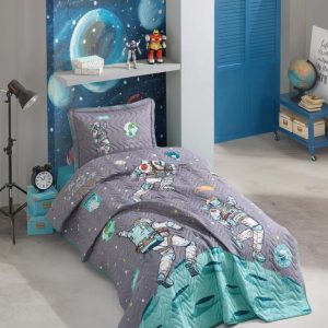 Tek Kişilik Yatak Örtüsü Space