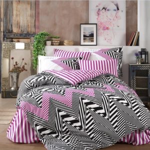 Tek Kişilik Poplin Nev Takımı Daniela Siyah