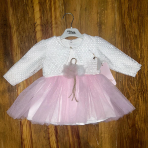 9-18 aylık prenses elbise pembe