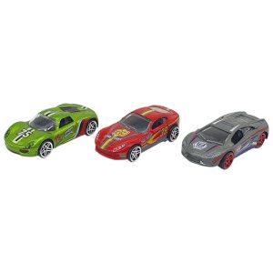 3'lü Araba Yarış Seti - Die Cast - DS045