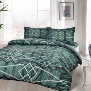 Çift Kişilik Saten Nev Takımı Nova Yeşil