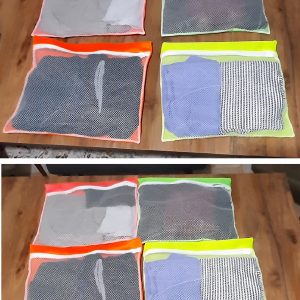 4 Adet 4 Renk Bavul İçi Düzenleyici - Fermuarlı Valiz Organizeri