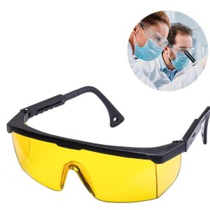 Laboratuvar Gözlüğü / Çapak Gözlüğü Sarı