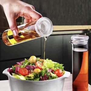 1 Adet Kapaklı Cam Yağdanlık - Sirkelik - Sosluk 250 Ml