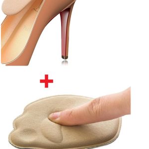 4 Lü Set Ayak Rahatlatıcı Ön Ayak Süngeri + Topuk Koruyucu Daraltma Pedi