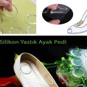 Ayak Vurma Önleyici Silikon Pedler (6 adet) U97