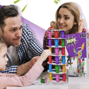 Şanslı Penguen Kulesi Denge Oyunu 3+ Yaş Zeka Ve Aktivite Oyunu Eğlence Kutusu Eğitici Oyuncak