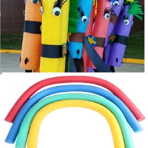 3 Adet Renkli Çocuk Aktivite Köpüğü Hayal Gücü Geliştirici Sosis Şekil Yapma Köpüğü  (150 cm x 6 cm)