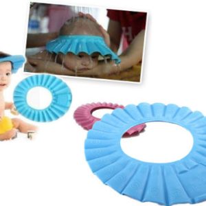 Bebek Banyo Şapkası Baby Mate - Mavi