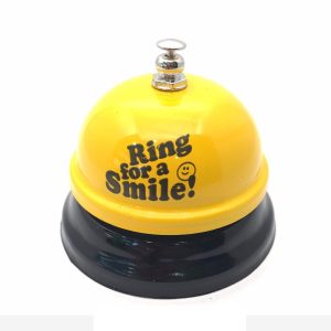 Resepsiyon Zili - Masa Zili Ring For a Smile Bell Boy Çanı