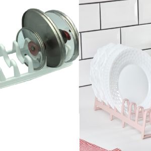 2li Set Tencere Kapağı Organizeri Ve Pratik Tabaklık