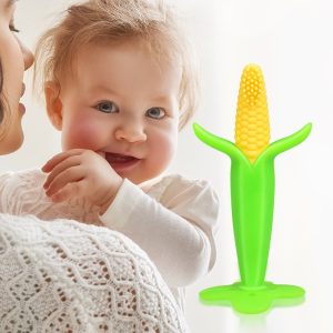 Mısır Figürlü Silikon Bebek Diş Kaşıyıcı Diş Minesi Masaj Aparatı