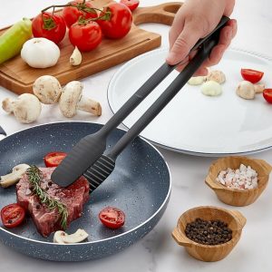 Yanmaz Yapışmaz Plastik Servis Ve Izgara Maşası
